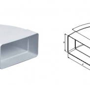 Колено плоское горизонтальное…