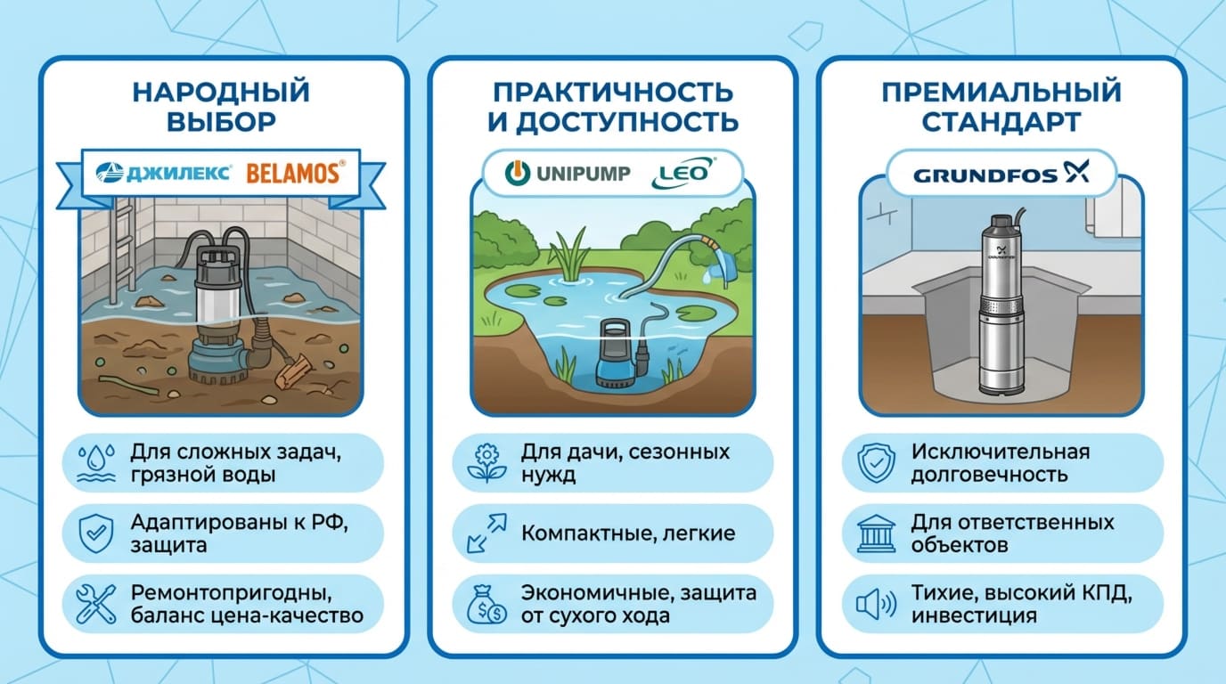 дренажные насосы тверь