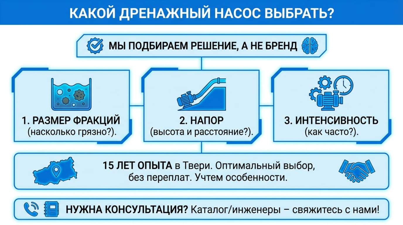 дренажные насосы тверь